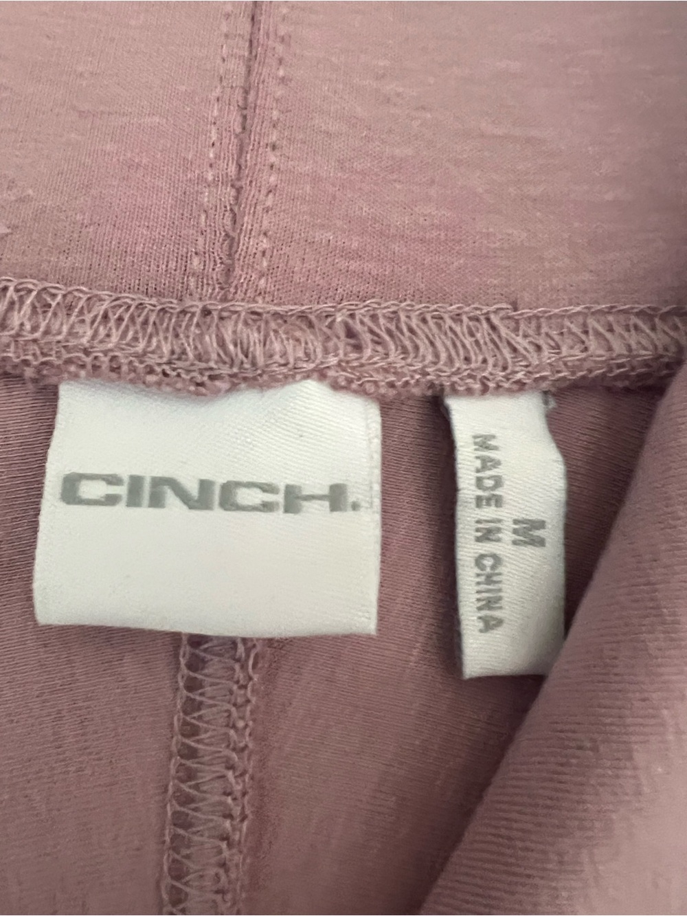 Cinch Colorblock Spell Out Polar Fleece 1/4 Zip Pullover Women’s Medium NWOT - Picture 4 of 8